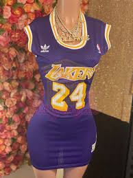 Lakers store has easy fast shipping on nba los angeles lakers custom jerseys. Los Angeles Lakers Nba Jersey Dress Read Before Purchasing Dollfayce Playhouse
