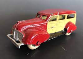 Tootsie Toys 1046 Pre War Woody Station Wagon 1940 1941 Larger Red Tootsietoy Woody Toy Car Van For Sale Toys