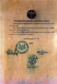 Harta Karun Emas Indonesia The Green Hilton Memorial Agreement Di Geneva Yoga Constantine S Blog