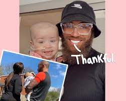 Ex on the beach star ashley cain has shared photos and a sweet video of his newborn daughter. Ashley Cain Feels Scared For Daughter Azaylia Overwhelmed By The Support Amid Her Cancer Battle Perez Hilton