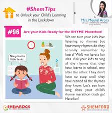 Are Your Kids Ready For The Rhyme Marathon Rhymes Kids Learning Language Works