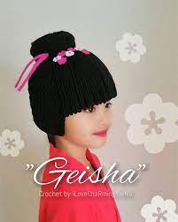 Pin On Geisha Crochet Hat
