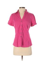 Details About Express Design Studio Women Pink Short Sleeve T Shirt M