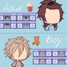 Idees Coiffure Boys Gacha Life Club Hairstyles Club Design Club Outfits