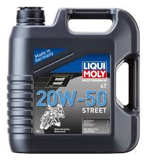 LIQUI MOLY 20W50 4T  Basic Street Motosiklet Motor Yağı 1 Litre (1500)