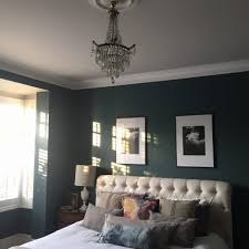 King or queen size bed with wooden panel 2 night table additional items: A Modern Victorian Home Tour Estelle Derouet The Interior Editor