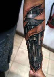 More images for mechanical tattoo design » Top 47 Mechanical Tattoo Ideas 2021 Inspiration Guide
