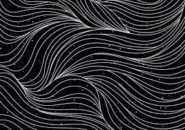 Aesthetic patterns black and white. Black And White Wave Pattern Vector Alma Wave Pattern Wave Illustration Black And White Background
