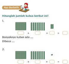 Soal matematika kelas 2 sd semester 1. Hitunglah Jumlah Kubus Berikut Ini Tema 1 Kelas 2 Halaman 8