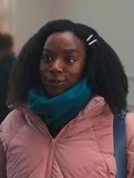 Tara Jones Heartstopper Pink Puffer Jacket