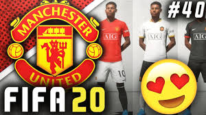 Retro man utd logo png images. New Kits Sponsors Are Here Fifa 20 Manchester United Career Mode Ep40 Youtube