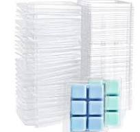 100 Pack Clear Empty Plastic Wax Melt Clamshells for Wickless Wax Melt  Candles | eBay