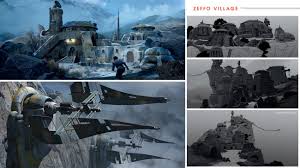Zeffo Village Art Star Wars Jedi Fallen Order Art Gallery Star Wars Jedi Art Gallery Book Art