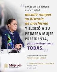 Después de 200 años de independencia, México abrió un nuevo capítulo en su historia con la elección de su primera mujer Presidenta, la doctora @claudia_shein. Con ella, #LlegamosTodas. Este 18 de abril,