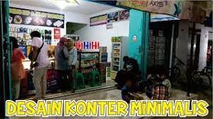 Untuk menjalankan usaha jualan rokok di konter anda, yang dibutuhkan hanyalah sebuah kotak untuk rokok yang ukurannya tidak lebih dari 50 x 50 cm. Desain Konter Pulsa Minimalis Youtube