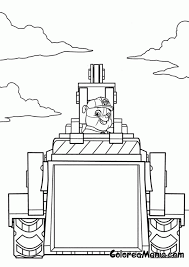 Patrulla Canina Para Colorear Rubble