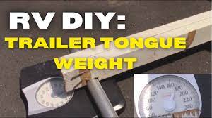 Great for travel clubs and trailer dealers too! How To Find Trailer Tongue Weight Diy Bathroom Scale Rvlife Youtube