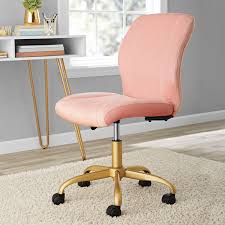 The bright side is the armrests are locked higher — read: Mainstays Plush Velvet Office Chair Pearl Blush Walmart Com Walmart Com