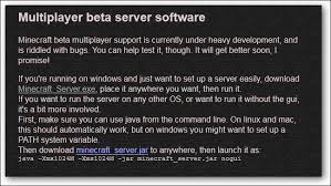Minecraft server program started to be developed when multiplayer test was . How To Start Your Own Minecraft Server For Multiplayer Gaming