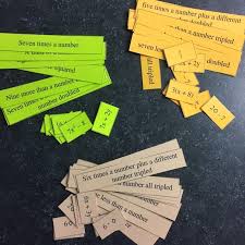 Connecting Words And Algebraic Expressions Math Expressions Algebraic Expressions Algebra Activities