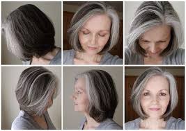 Grey Is Ok Transition To Gray Hair Chic Short Hair Hair Styles