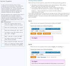 Part A What Is The Net Ionic Equation Of The Chegg Com