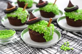 Need some halloween decorating ideas? Halloween Dessert Idea Witchy Cauldron Brownie Bites Hgtv