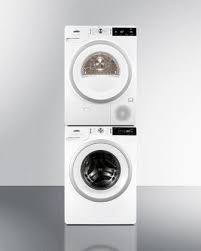 Check spelling or type a new query. Summit Sls24w3p 24 Washer And Heat Pump Dryer Combination With 2 3 Cu Ft Washer Capacity 3 88 Cu Ft Dryer Capacity Energy Star Stacking Feet Included 3 Wash Mode 14 Dry Settings Condensation