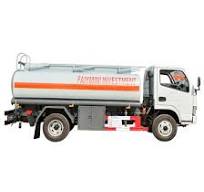 [Hot Item] 4X2 6000L Fuel Delivery Truck 6 Wheels Oil Transport Tank Truck  with Dispenser Refueling