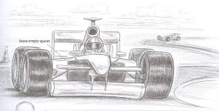 How To Draw A Formula 1 Car Graphix Area