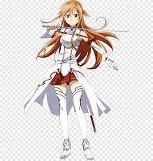 Ver online ➤✅ sword art online sub español sin censura bd audio latino. Brown Haired Female Anime Character Sword Art Online Code Register Sword Art Online Lost Song Asuna Kirito Leafa Asuna Cg Artwork Cartoon Png Pngegg