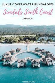 First Impression Of Overwater Bungalows At Sandals South Coast Jamaica Sandals South Coast Jamaica Travel Overwater Bungalows