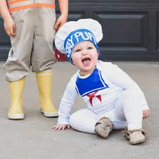 There are 133 marshmallow costume for sale on etsy, and they cost $42.26 on average. No Sew Diy Stay Puft Marshmallow Man Ghostbusters Baby Costume