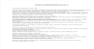 Pidato Pahlawan Tanpa Tanda Jasa Pigura