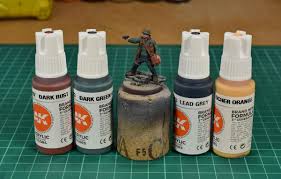 This question is almost impossible to answer and you'll get hundreds of opinions on dozens of different brands and types of paint. Review Of The New Range Of Paints From Ak Interactive 3rd Generation Acrylics Forum Dakkadakka Roll The Dice To See If I M Getting Drunk