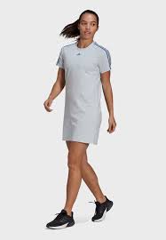 Maybe you would like to learn more about one of these? Buy Adidas Grey Essential Double Knit Dress For Women In Mena Worldwide Gl1426