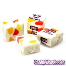 The hardest part is waiting for the sugar to reach the proper temperature. Brach S Jelly Nougats Candy 8lb Bag Nostalgic Candy Candy Recipes Retro Candy