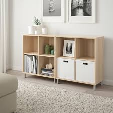 Eket Storage Combination With Legs White Stained Oak Effect Ikea Eket Ikea Eket Ikea
