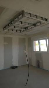 Le Faux Plafond De La Cuisine Qui Donne Sur L Ilot Plafond Cuisine Faux Plafond Faux Plafond Cuisine