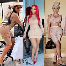The vintage givenchy haute couture costume was sourced from the label's 2007 fall show. Celebs Love Ttswtrs Sheer Tattoo Mesh Dresses And Bodysuits As Worn By Nick Minaj Tommie And The Clermont Twins