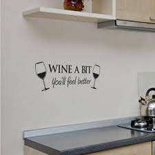 Start with the b and shape it along the letters on the. Wine A Bit Vinyl Wall Art Quote Wall Sticker Room Kitchen Removable Decor Mural Decals Wall Art Quotes Decoration Muralevinyl Wall Aliexpress