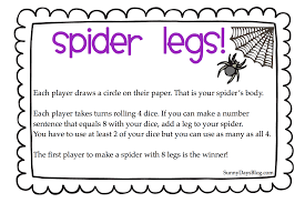 Spider Legs Math Game Classroom Freebies Math Games Classroom Freebies Math