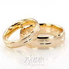 Exquisite Cross Carved Design Wedding Ring Set Mens Wedding Rings Gold Wedding Ring Sets Wedding Rings Sets His And Hers