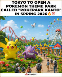 MyMixtapez | Pokémon has announced its very own theme park called PokéPark:  Kanto It will be located in Tokyo, and sits inside Japan's Yomiuriland... |  Instagram