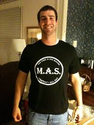 Andy Pascoe Showing Off His M A S Logo T Mens Tshirts Mens Tops Mens Graphic Tshirt