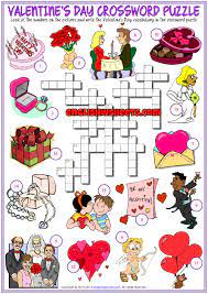 The spruce / nusha ashjaee crossword puzzles haven't been around for long; Valentine S Day Esl Crossword Puzzle Worksheet For Kids
