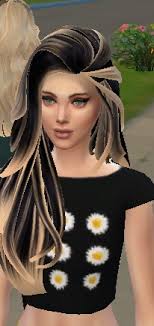 Sims 4 wavy hair cc & mods (all free to download). Sims 4 Cc Hair Streaks