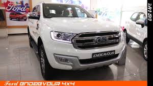 Ford Endeavour 3 2 L 2018 Hindi Review Car Cafe Youtube
