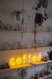 Coffee Neon Sign For Cafe Coffee Shops Coffee To Go Etsy Coffee Shop Aesthetic Neon Signs Yellow Aesthetic Pastel