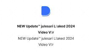 NEW Update™ julesari L𝚎aked 2024 Video V𝚒r | Devfolio
